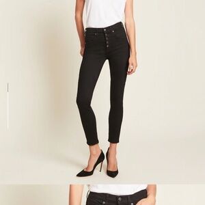Veronica Beard Debbie Ankle-Crop Skinny Jean